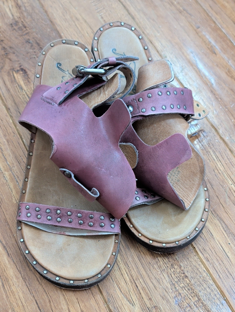 Free People Happiness Stud Gladiator Sandals